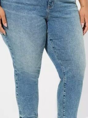 NWOT Torrid Perfect Skinny Ankle Vintage Stretch Mid-Rise Jean (22T)